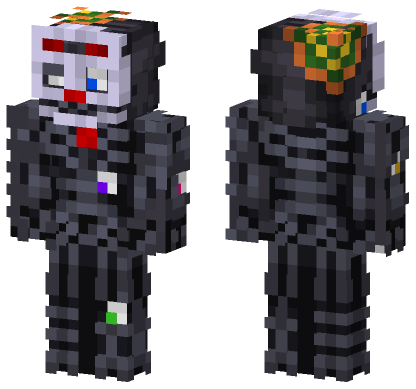Decorated Man Minecraft Bedrock skin