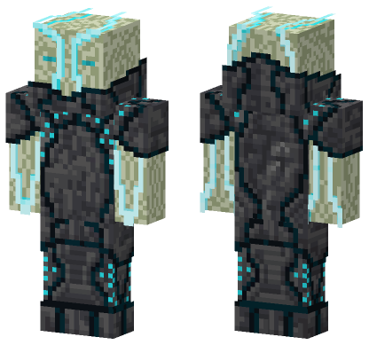 Deep Dark Wizard Minecraft Bedrock skin