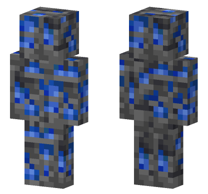 Deepslate Lapis Ore Minecraft Bedrock skin