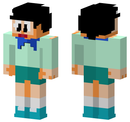 Dekisugi Boy Minecraft Bedrock skin