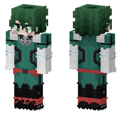 Deku HD Skin Minecraft Bedrock skin
