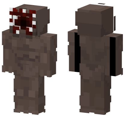 Demogorgan Skin Minecraft Bedrock skin
