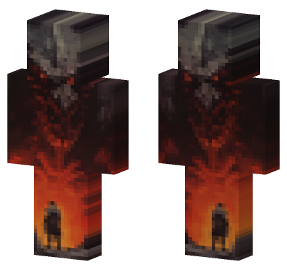 Demon 4 Skin Minecraft Bedrock skin