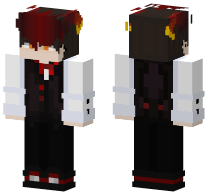 Demon HD Minecraft Bedrock skin