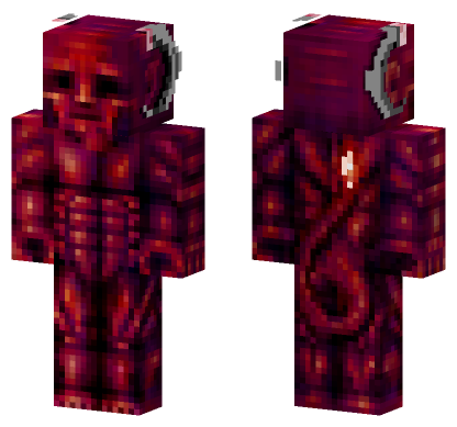 Demon HD Minecraft Skin Minecraft Bedrock skin