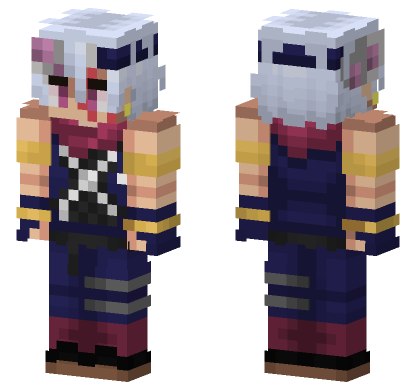 Demon Slayer 11 Minecraft Bedrock skin