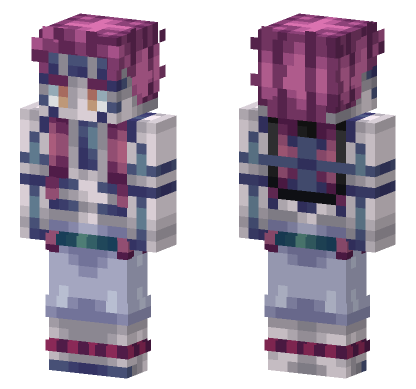 Demon Slayer 14 Minecraft Bedrock skin