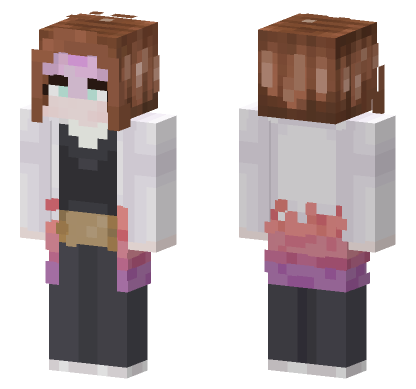 Demon Slayer 15 Minecraft Bedrock skin