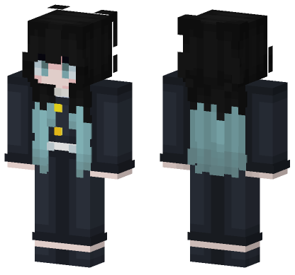 Demon Slayer 20 Minecraft Bedrock skin