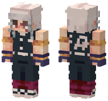 Demon Slayer 27 Minecraft Bedrock skin