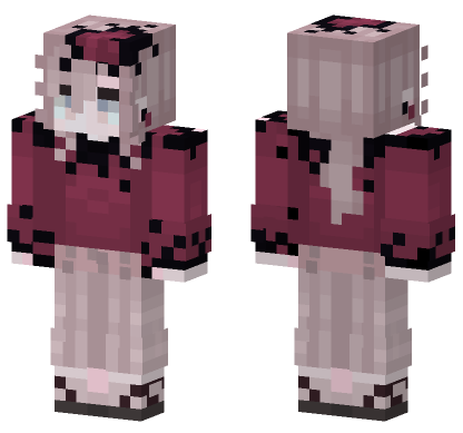 Demon Slayer 3 Minecraft Bedrock skin