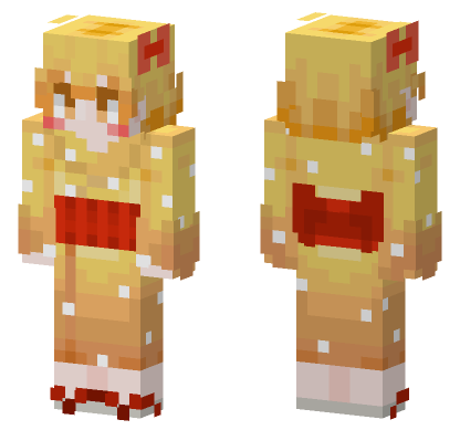 Demon Slayer 30 Minecraft Bedrock skin