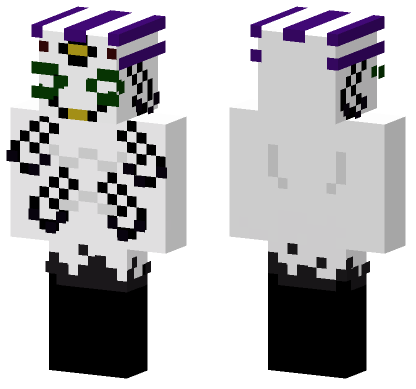 Demon Slayer 4 Minecraft Bedrock skin