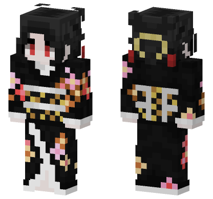 Demon Slayer 5 Minecraft Bedrock skin