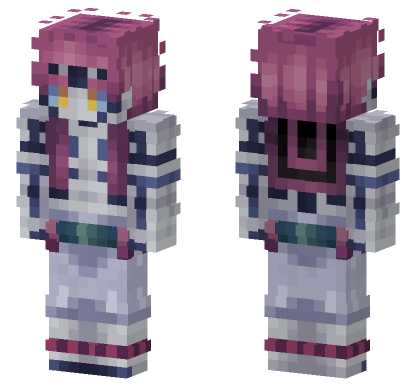 Demon Slayer 52 Minecraft Bedrock skin