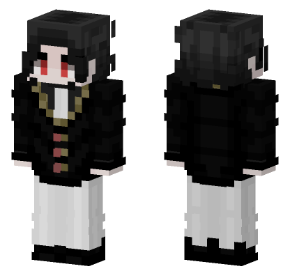 Demon Slayer 56 Minecraft Bedrock skin