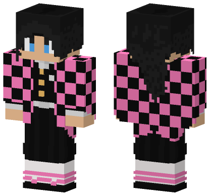 Demon Slayer Skin Minecraft Bedrock skin