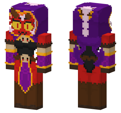 Demon Willow Minecraft Bedrock skin