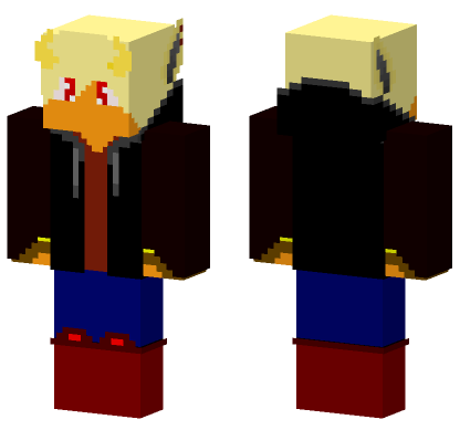 Demon Wolf 6525296 Minecraft Bedrock skin
