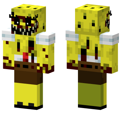 Demonbob Dwellerpants Creepypasta Minecraft Bedrock skin