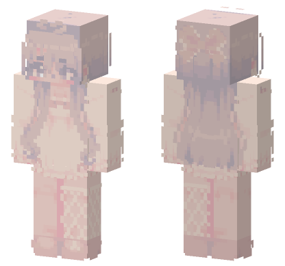 Demure Girl Outfit Minecraft Bedrock skin