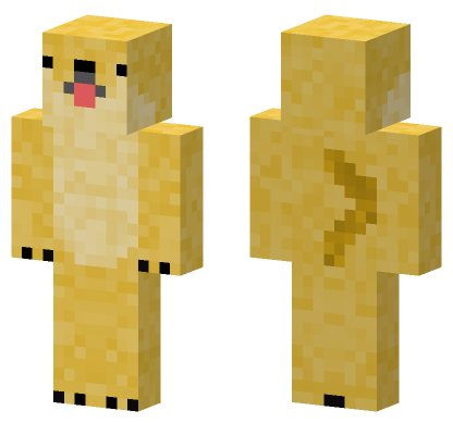 Derp Dog Minecraft Bedrock skin