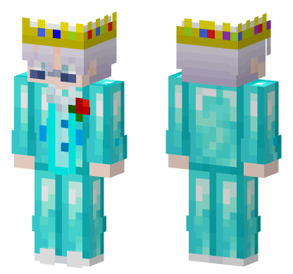 Diamond PvP Skin 6 Minecraft Bedrock skin