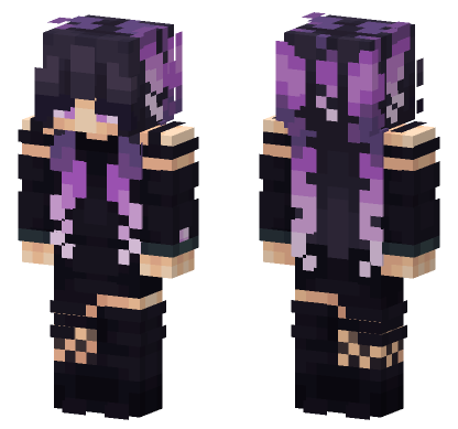 Diana Aesthetic Outfit Minecraft Bedrock skin
