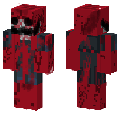Die At 6:06 PM Creepypasta Minecraft Bedrock skin