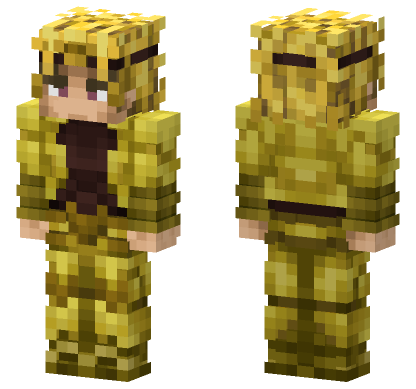 Dio Brando Ova Minecraft Bedrock skin