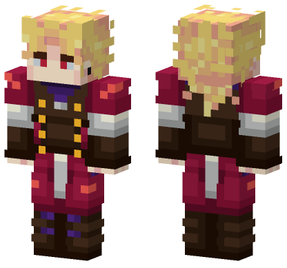 Dio Brando Part 1 Minecraft Bedrock skin