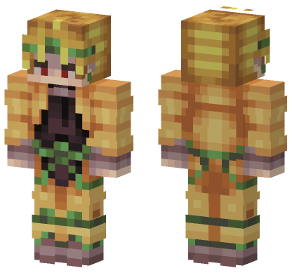 Dio Brando Part 3 Minecraft Bedrock skin