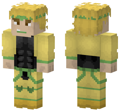 Dio HD Minecraft Bedrock skin