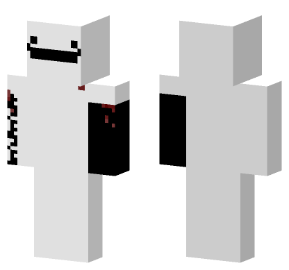 Distorted Figure Minecraft Bedrock skin