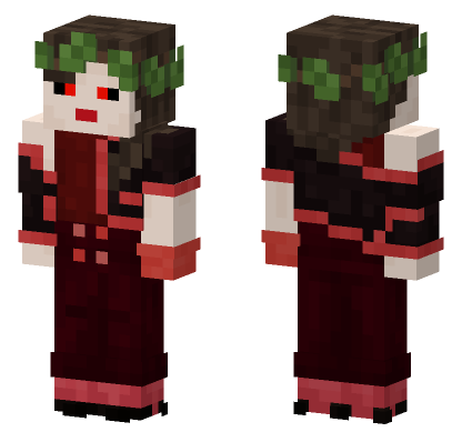 Divrus Full Red Minecraft Bedrock skin