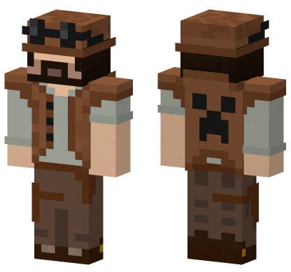 Doc Whiskey Minecraft Bedrock skin