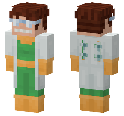 Doctor Octopus Skin Minecraft Bedrock skin