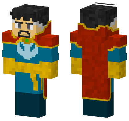Doctor Strange MCU Minecraft Bedrock skin