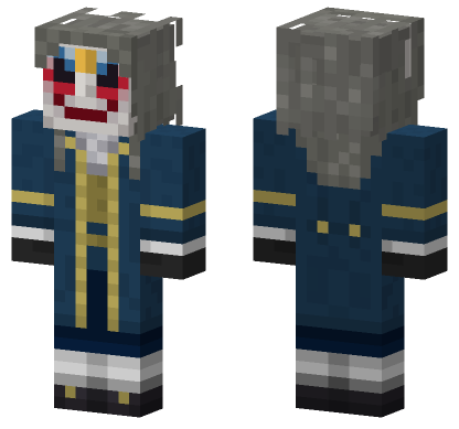 Doctor Who Clockwork Robot Minecraft Bedrock skin