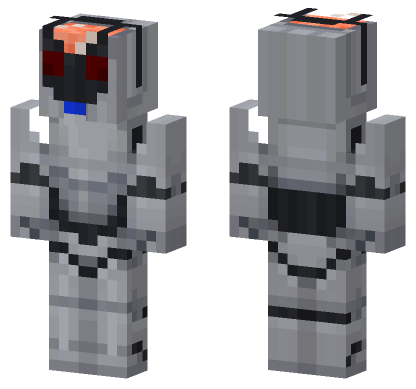 Doctor Who Cyber Lord Minecraft Bedrock skin