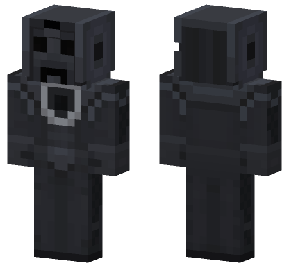Doctor Who Cyberman 1980s Minecraft Bedrock skin