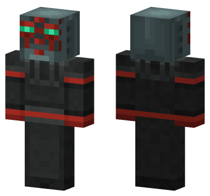 Doctor Who Sutekh Minecraft Bedrock skin