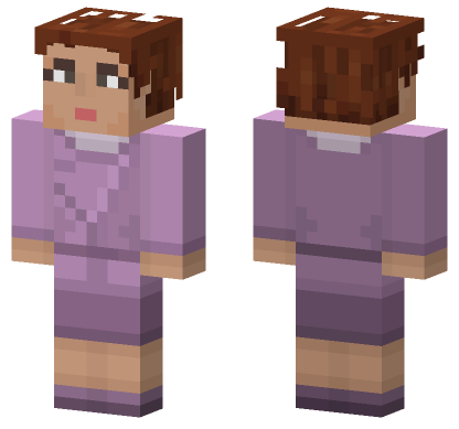 Doctor Who Tegan Jovanka Minecraft Bedrock skin
