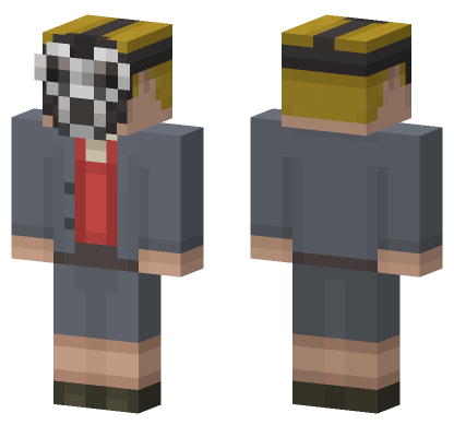 Doctor Who The Empty Child Minecraft Bedrock skin