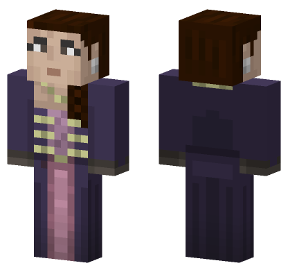 Doctor Who Vampire Human Form Minecraft Bedrock skin