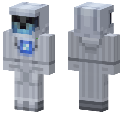 Doctor Who Vashta Nerada Minecraft Bedrock skin