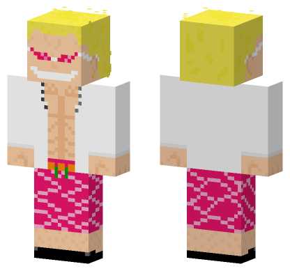 Doflamingo 6430157 Minecraft Bedrock skin