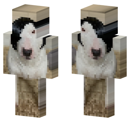 Dog 2 Minecraft Bedrock skin