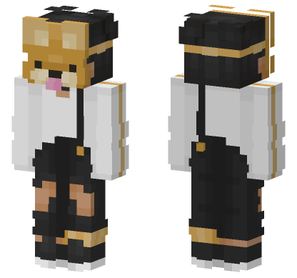 Dog Outfit Minecraft Bedrock skin