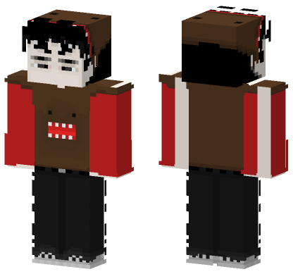 Domo Kun Skin Minecraft Bedrock skin